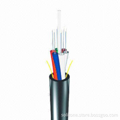 Outdoor Fiber Optic Cable, GYFTY-x, Applicable to Direct Burial/Aerial Installation